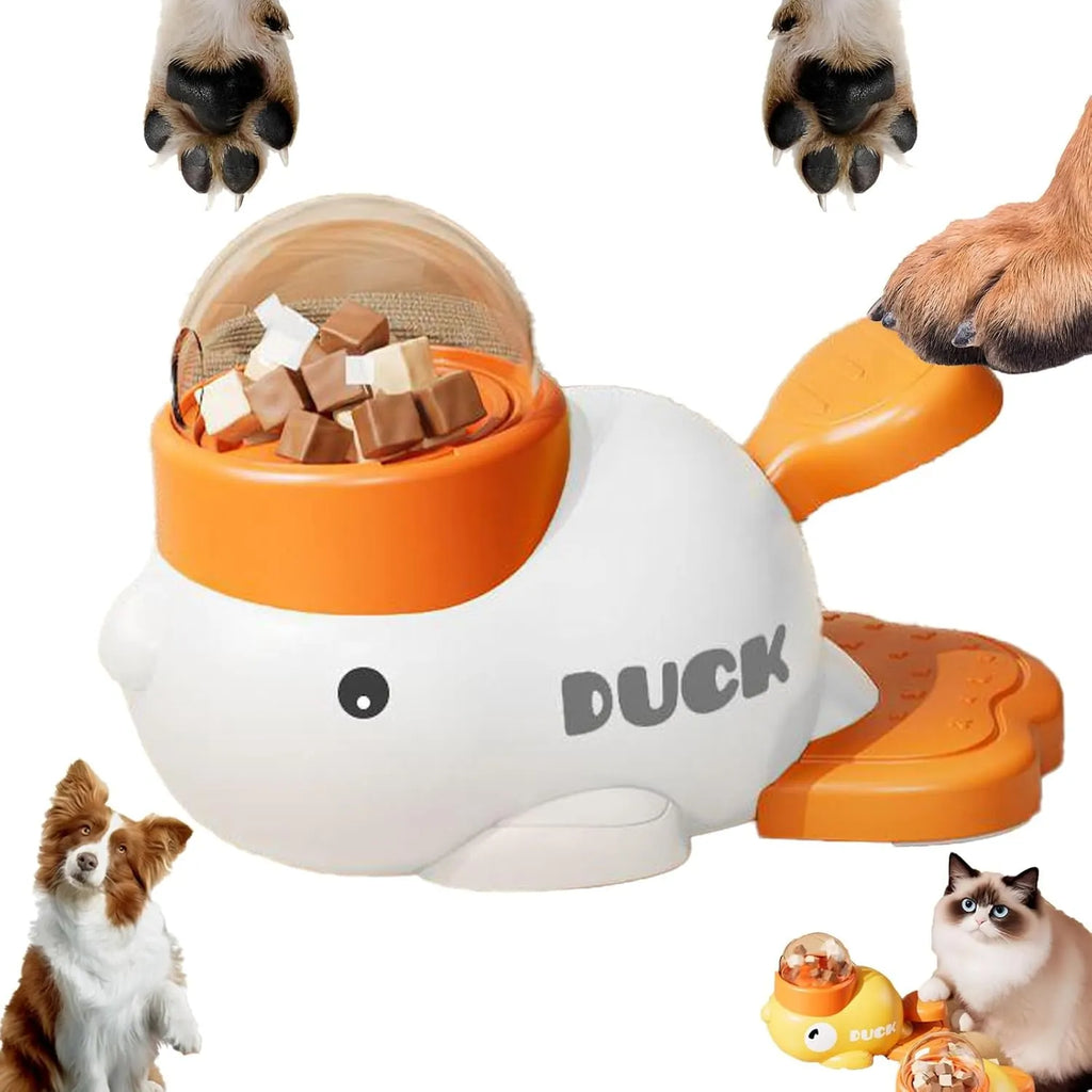 Duck Treat Dispenser. Duck Dog Treat Dispenser