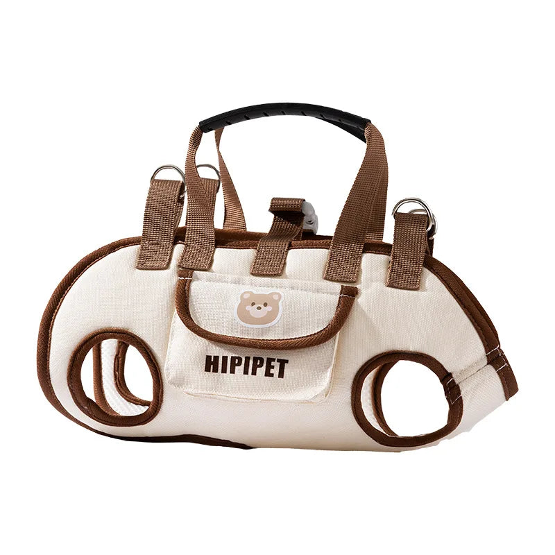 Supportive Pet Carrier Vest with Top Handle – 2 Colors, 4 Sizes