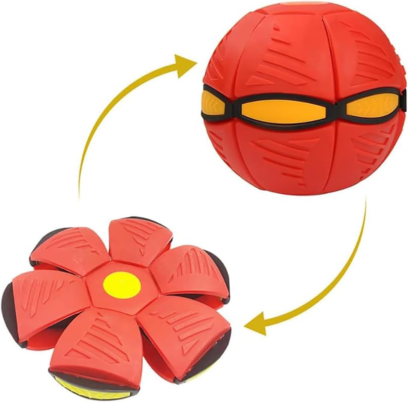 Transforming UFO Flying Disc Ball Toy – 2 Colors