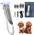 Rechargeable Pet Hair Suction Clipper – Single or 2-Piece Set