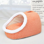 Slipper-Shaped Cave Bed for Indoor Cats