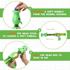 Foam Ball Launcher Set for Interactive Cat Play