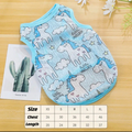Lightweight Printed Cat Vest – XS to XL