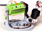 Adjustable Roller Pet Treat Puzzle and Slow Feeder – 3 Colors