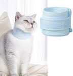 Breathable Adjustable Elizabethan Recovery Collar for Cats
