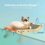 Adjustable Window Sill Cat Perch with Soft Cover – 9 Styles