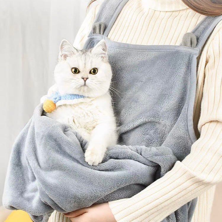 Wearable Pet Carrier Apron for Cats and Small Dogs – 3 Styles