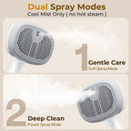 Rechargeable Cool-Mist Self-Cleaning Pet Brush – 2 Colors
