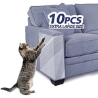 Transparent Cat Scratch Deterrent Furniture Film – 10, 20, or 30 Pieces