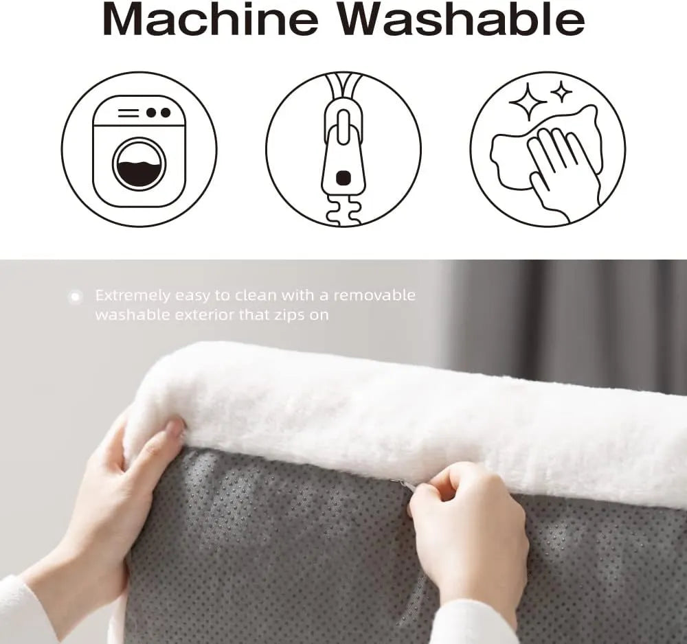 Bolstered Pet Sofa Bed with Accent Pillow – 11 Styles