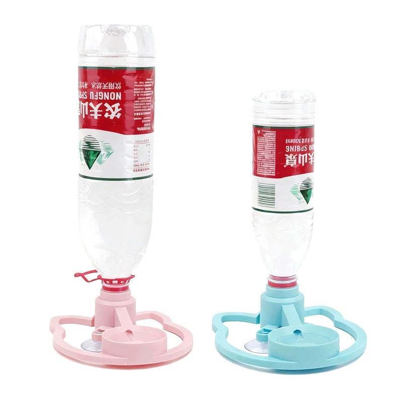 Portable Bottle-Fed Gravity Pet Water Dispenser – 2 Colors