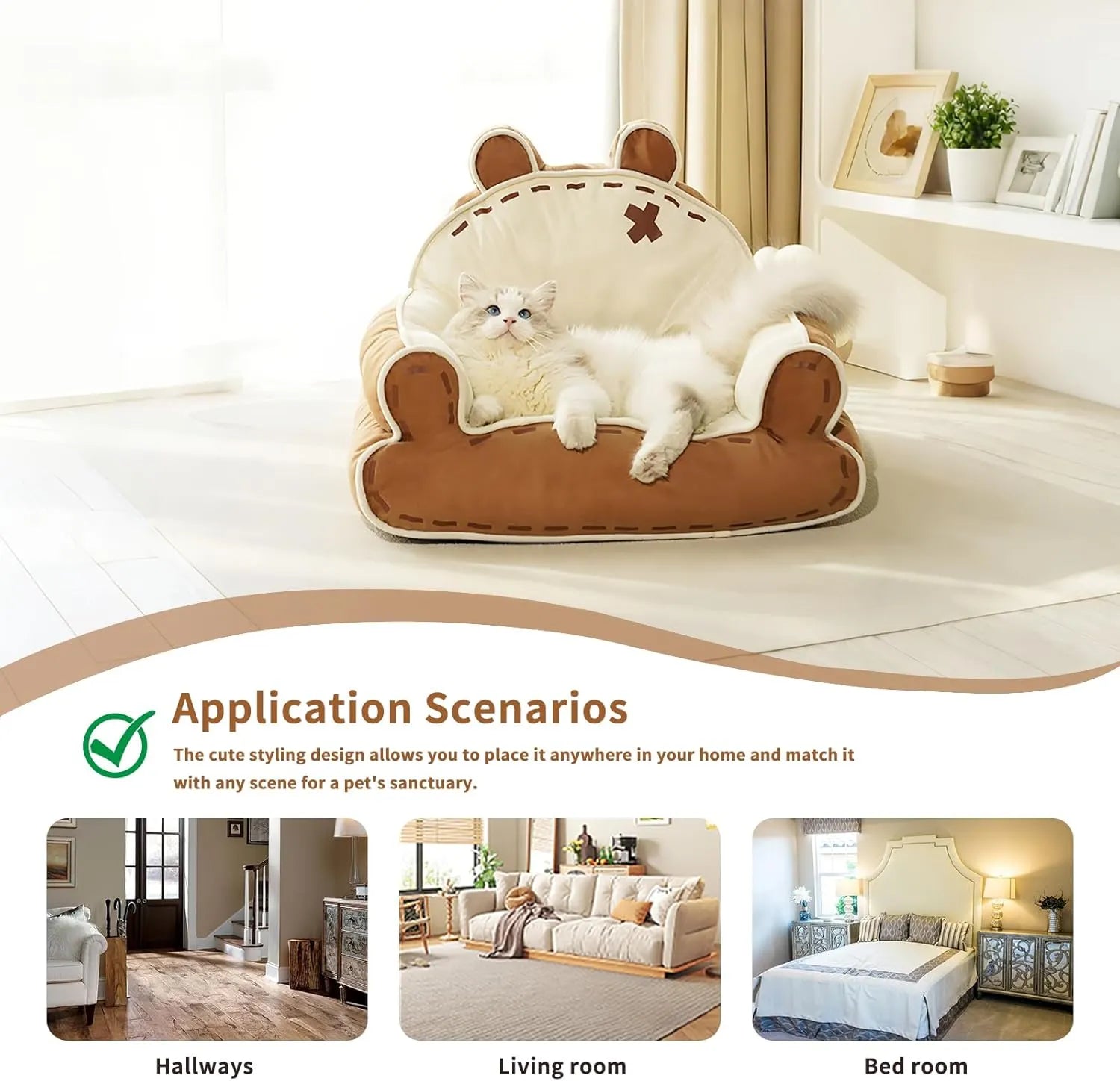 Indoor Cat Couch Bed