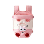 Cartoon Front Pet Carrier Backpack for Cats & Small Dogs