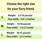 Disposable Pet Paw Covers – 20 Pack, 2 Styles, 3 Sizes