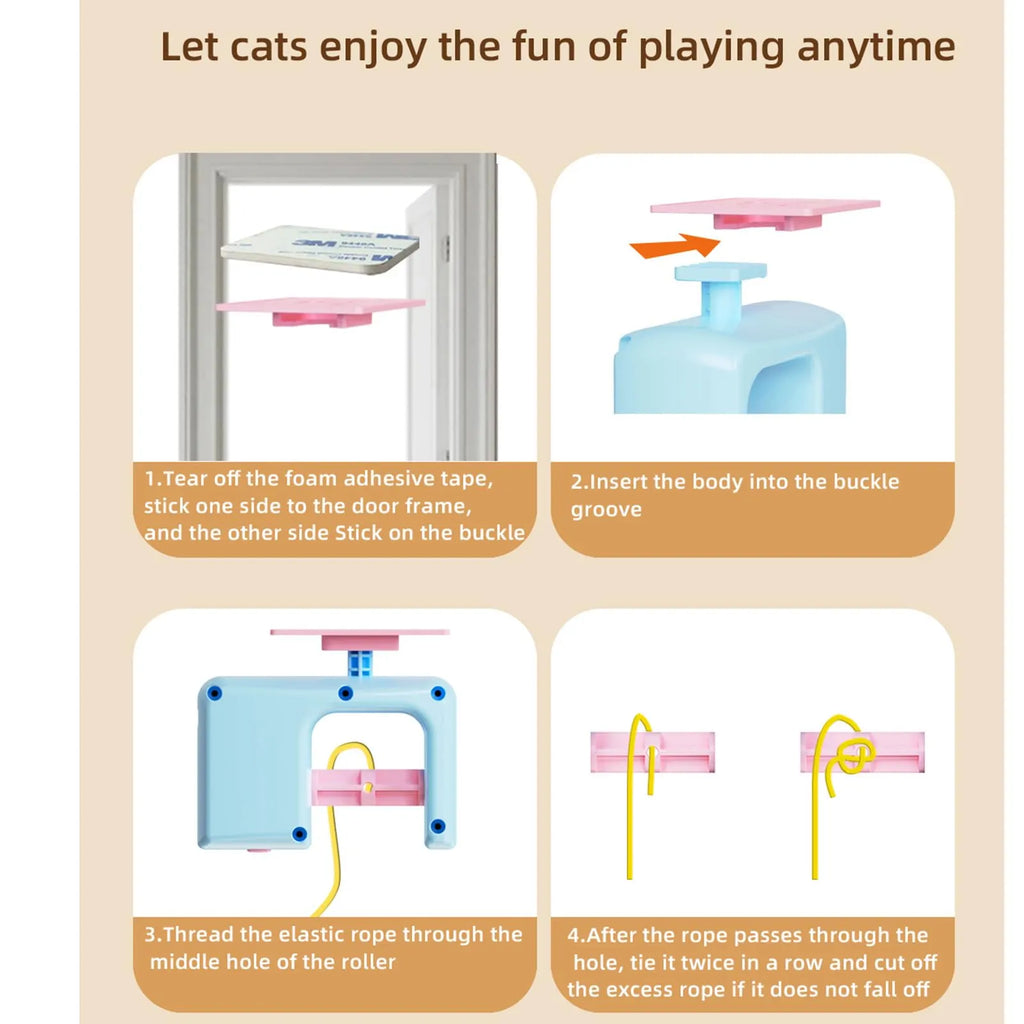 Automatic Electric Flying Bird Toy for Cats
