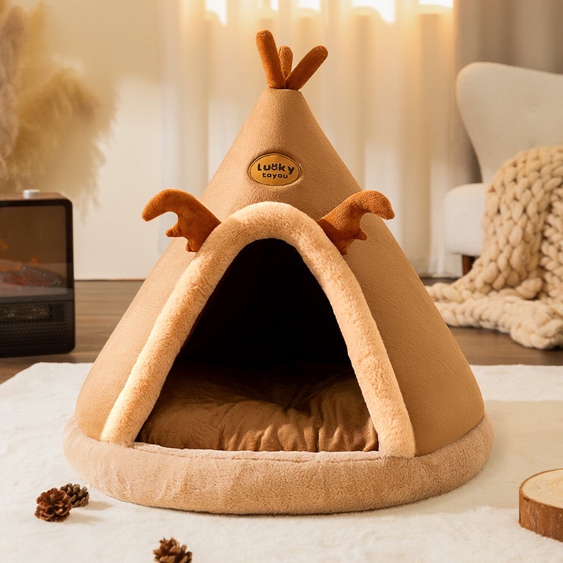 Indoor Cat Tent Nest Bed – 6 Styles & 4 Sizes