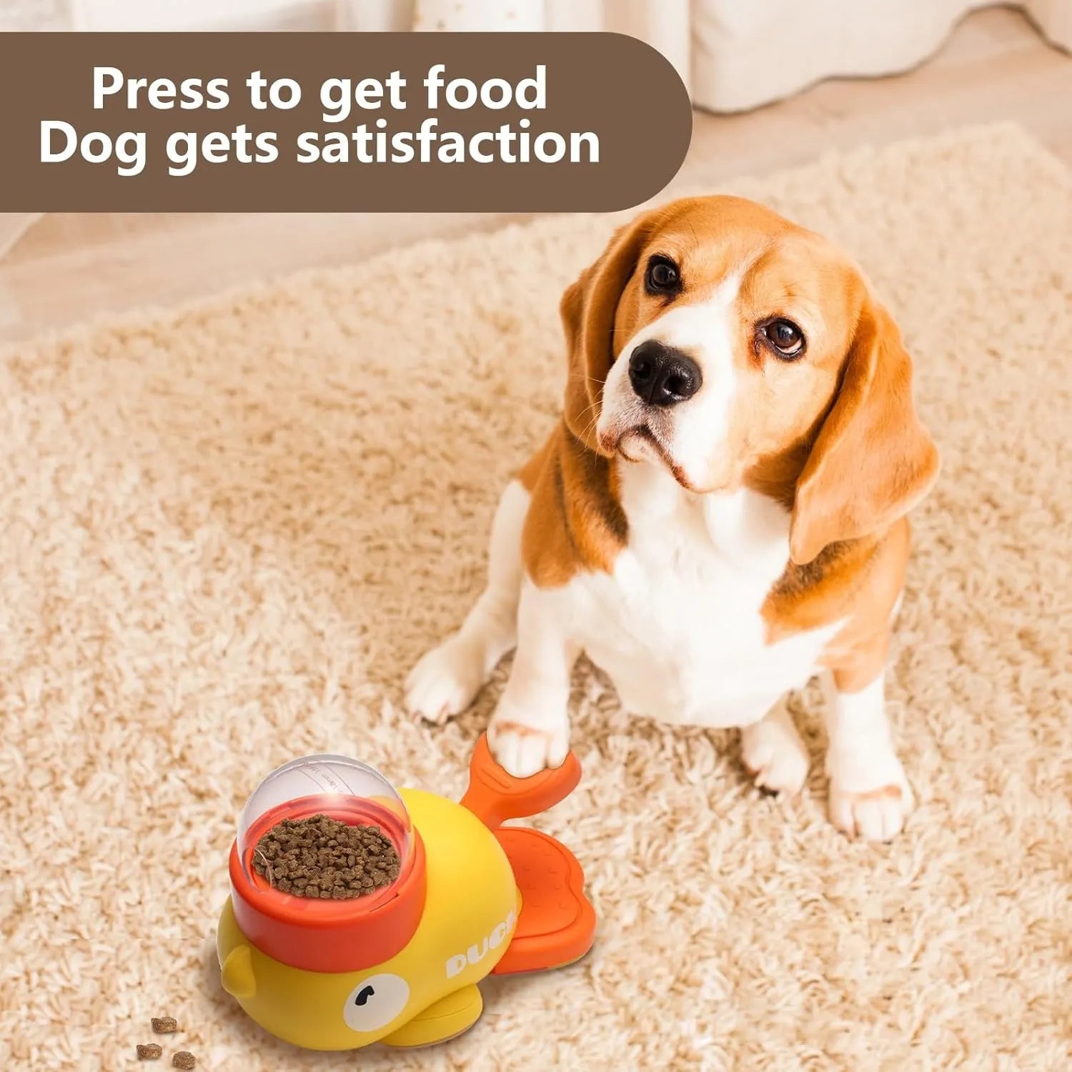 Duck Treat Dispenser. Duck Dog Treat Dispenser