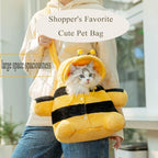 Plush Character Pet Crossbody and Shoulder Carriers – Multiple Designs