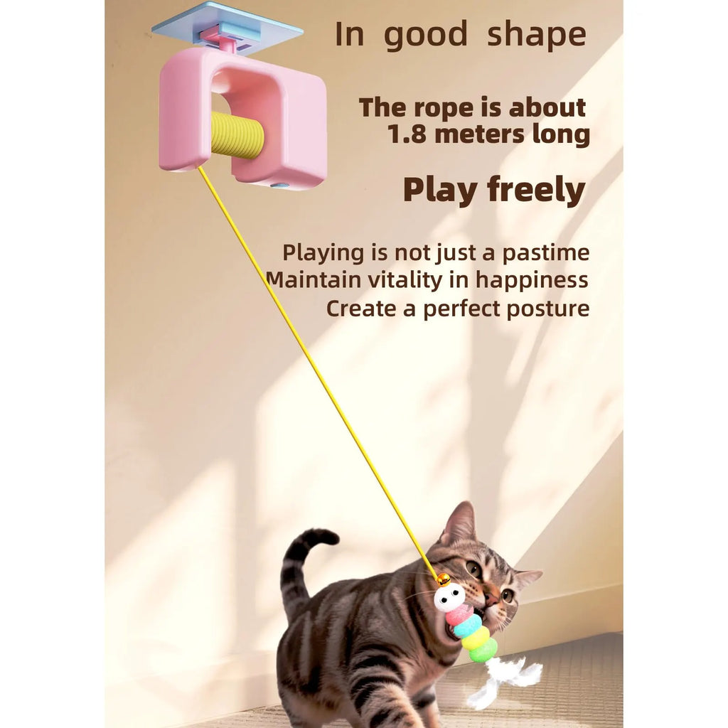 Automatic Electric Flying Bird Toy for Cats