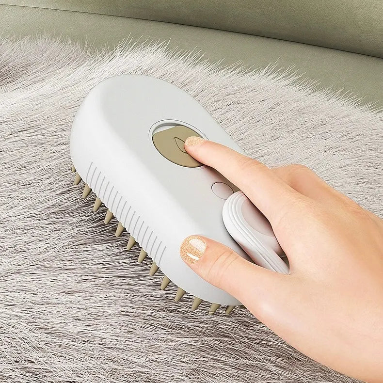 Rechargeable Pet Grooming Mist Brush – 2 Colors