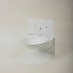 Adjustable Elevated Ceramic Cat Bowl
