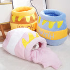 Honey Pot Cat Cave Bed with Cushion – 2 Sizes