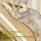 Modular Wooden Cat Scratcher House & Pads – L or XL