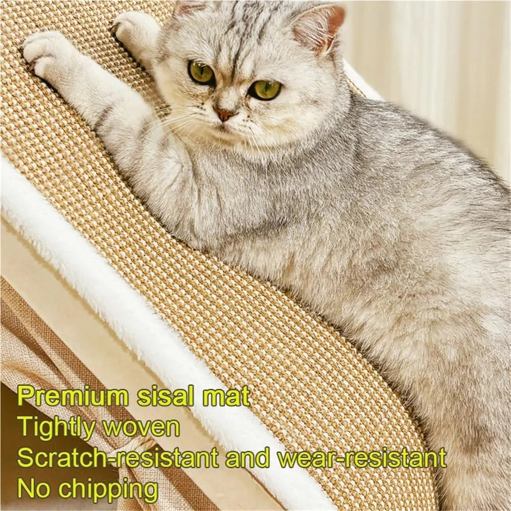 Modular Wooden Cat Scratcher House & Pads – L or XL