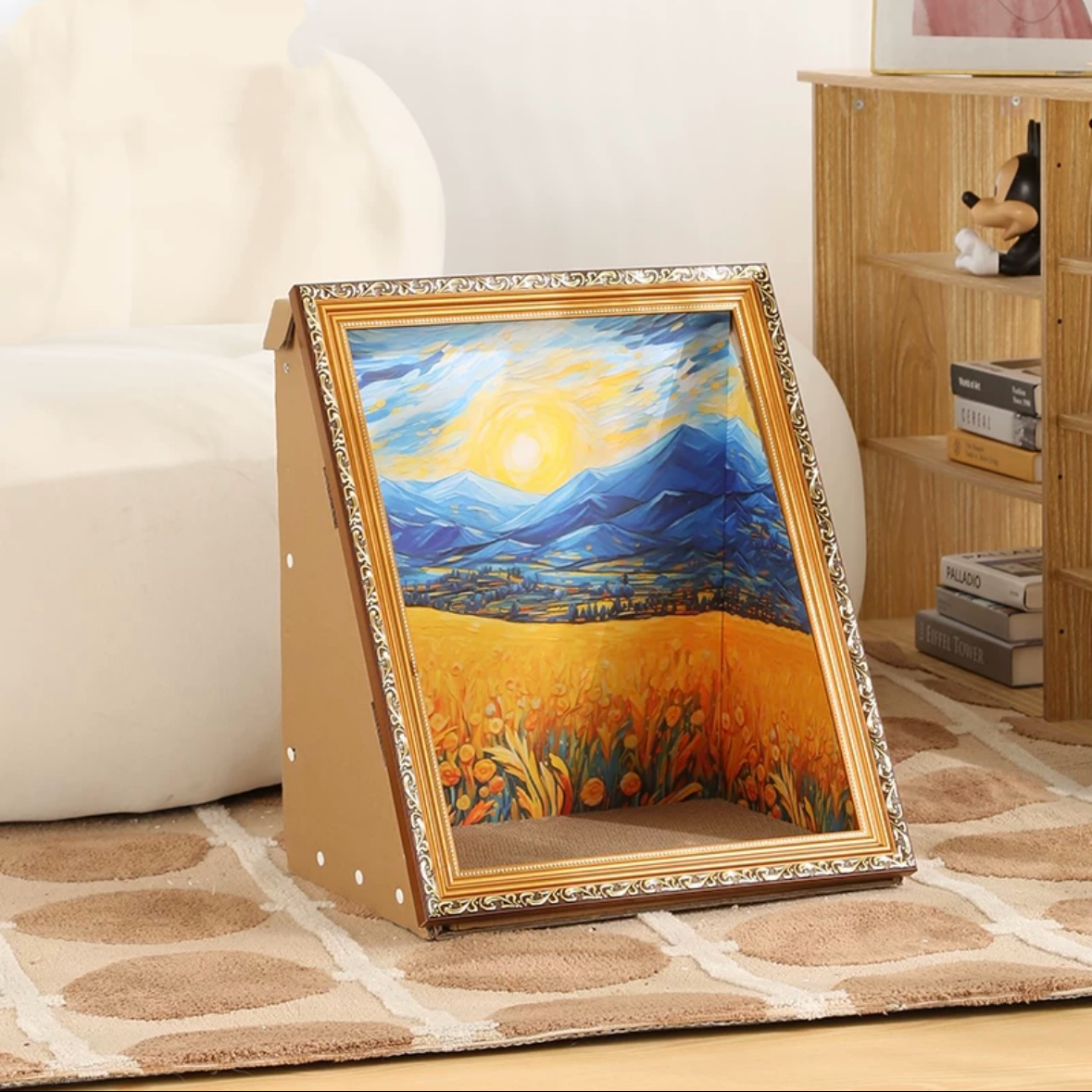 Framed Art Cat Scratcher and Lounge – 6 Designs