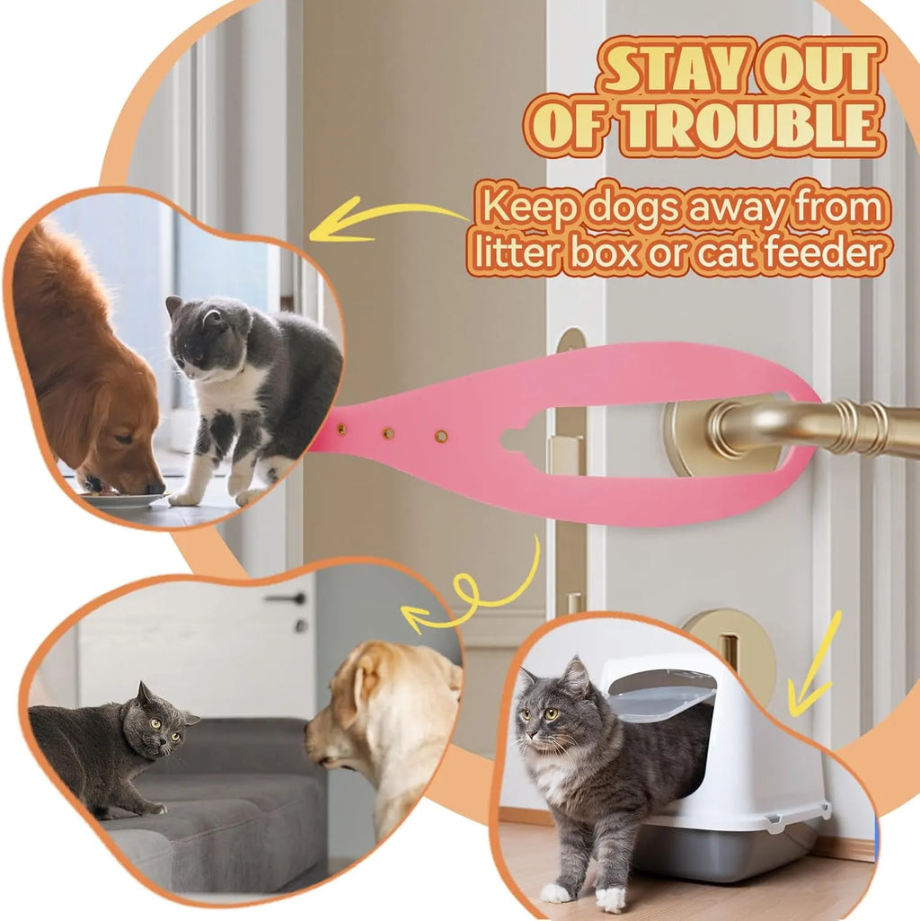 Adjustable Cat Door Latch in 1-, 2- & 4-Piece Sets