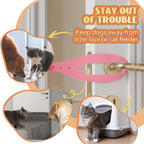 Adjustable Cat Door Latch in 1-, 2- & 4-Piece Sets