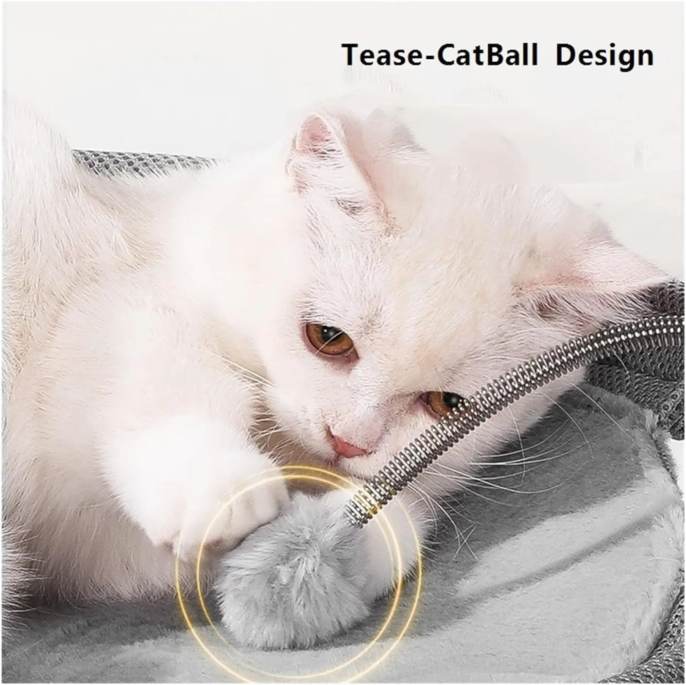 Breathable Round Mesh Cat Hammock Bed