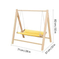 Wooden Hanging Hammock Bed for Cats & Small Pets