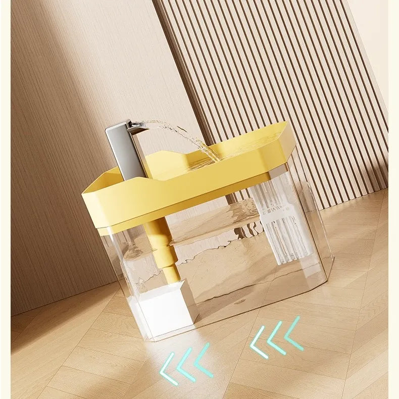 1.5 L Cat Water Fountain with Visible Reservoir – 3 Colors
