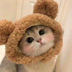 Plush Character Pet Hat – 13 Styles, Single or 3-Piece Set