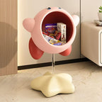 Pink Cartoon Character Cat Cave Bed