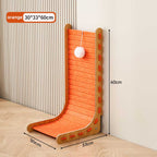 A-Frame Cat Scratcher House with Ramp – Multiple Styles