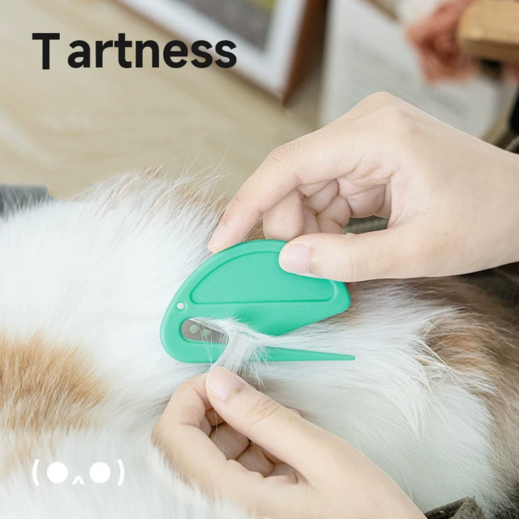Concealed-Blade Pet Dematting and Knot Cutter – 4 Styles