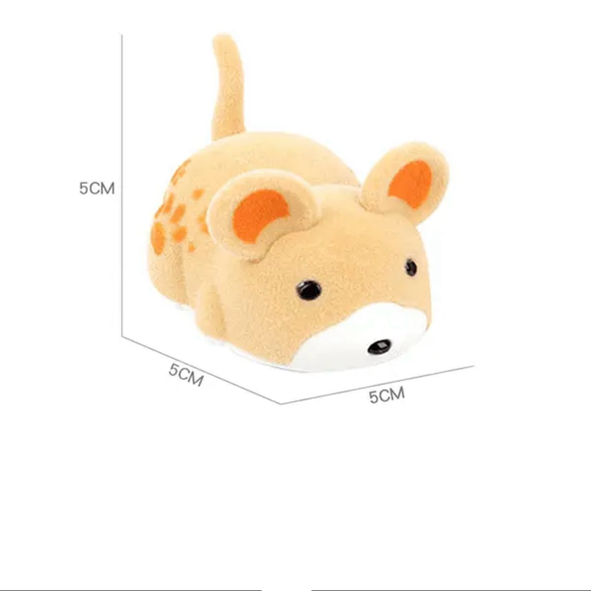 Electronic Plush Mouse Cat Toy – 3 Designs or 3-Piece Set