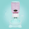 1.8 L Paw-Press Interactive Pet Feeder – Green or Pink