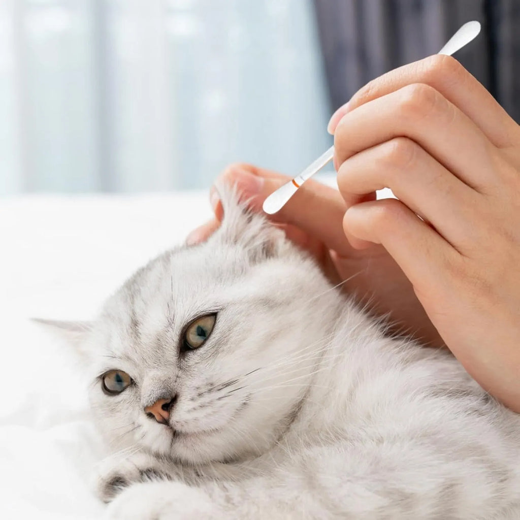 Pet Ear Cleaning Cotton Swabs.Multipurpose Ear Cleaning Cotton Swabs - 50PCS