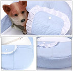 Quilted Pet Sling Carrier for Cats & Small Dogs – S to L