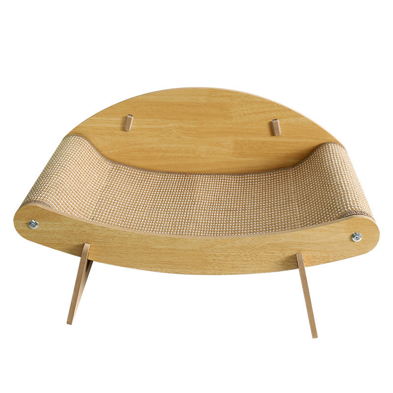 Wooden Cat Scratcher Couch Bed
