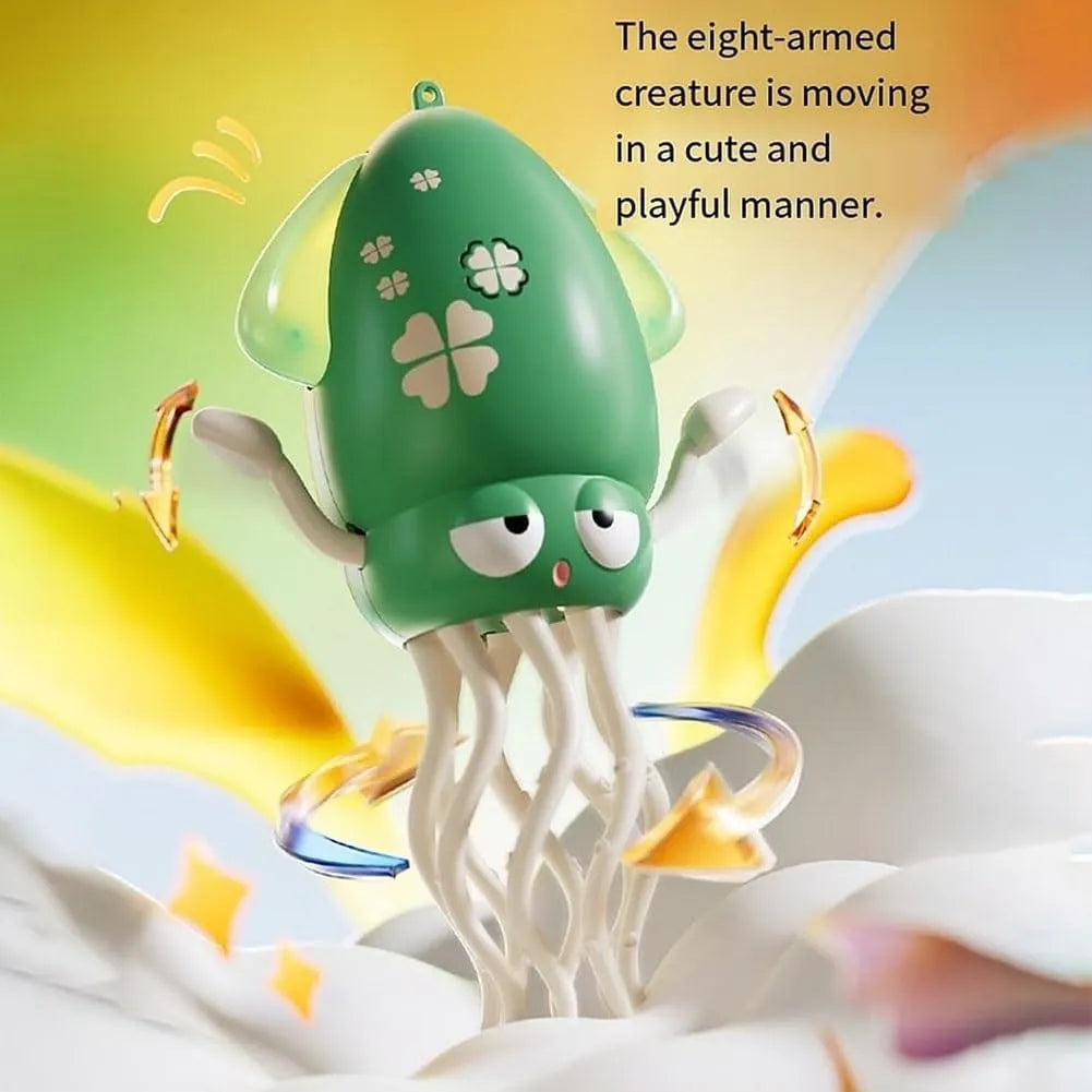 Dancing Electronic Squid Toy with Obstacle Avoidance – 3 Colors