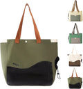 Soft-Sided Pet Carrier Tote with Head Opening