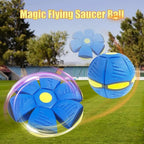 Transforming UFO Flying Disc Ball Toy – 2 Colors