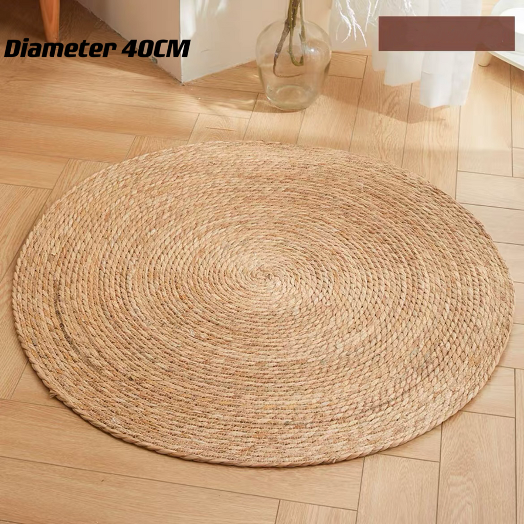 Natural Woven Round Cat Mat – 40 or 60 cm