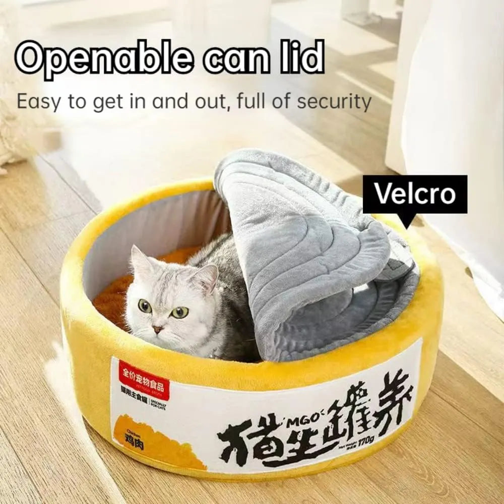 Can-Shaped Cat House & Sofa Bed