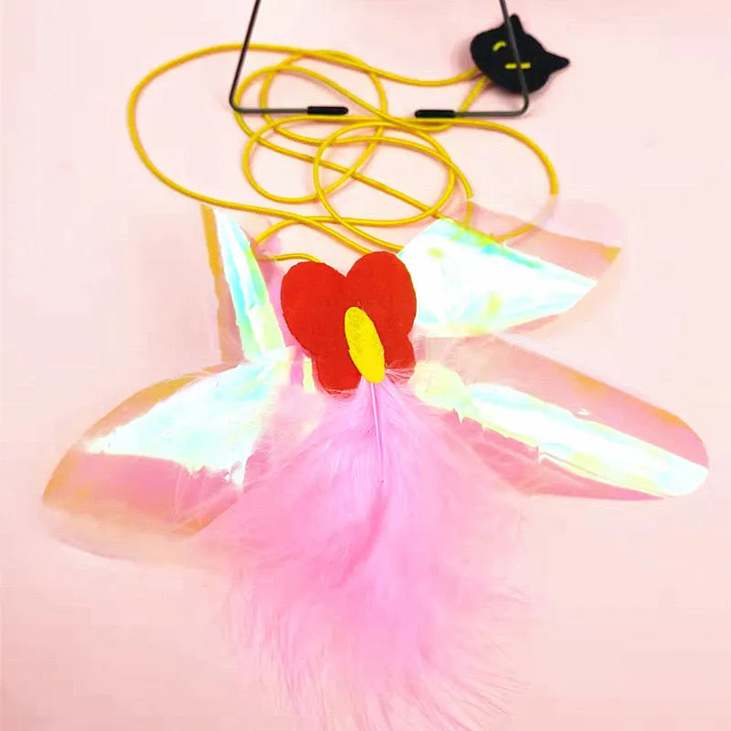 Hanging Stretchy Rope Cat Teaser Toy – 11 Styles