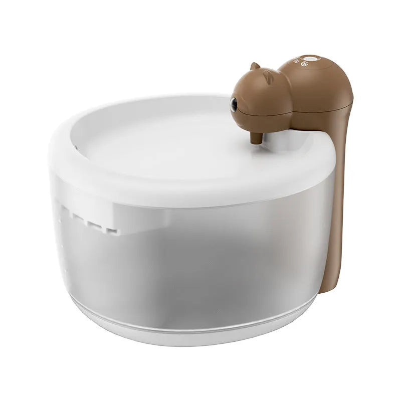 Bee-Shaped Pet Water Fountain with Filter Options